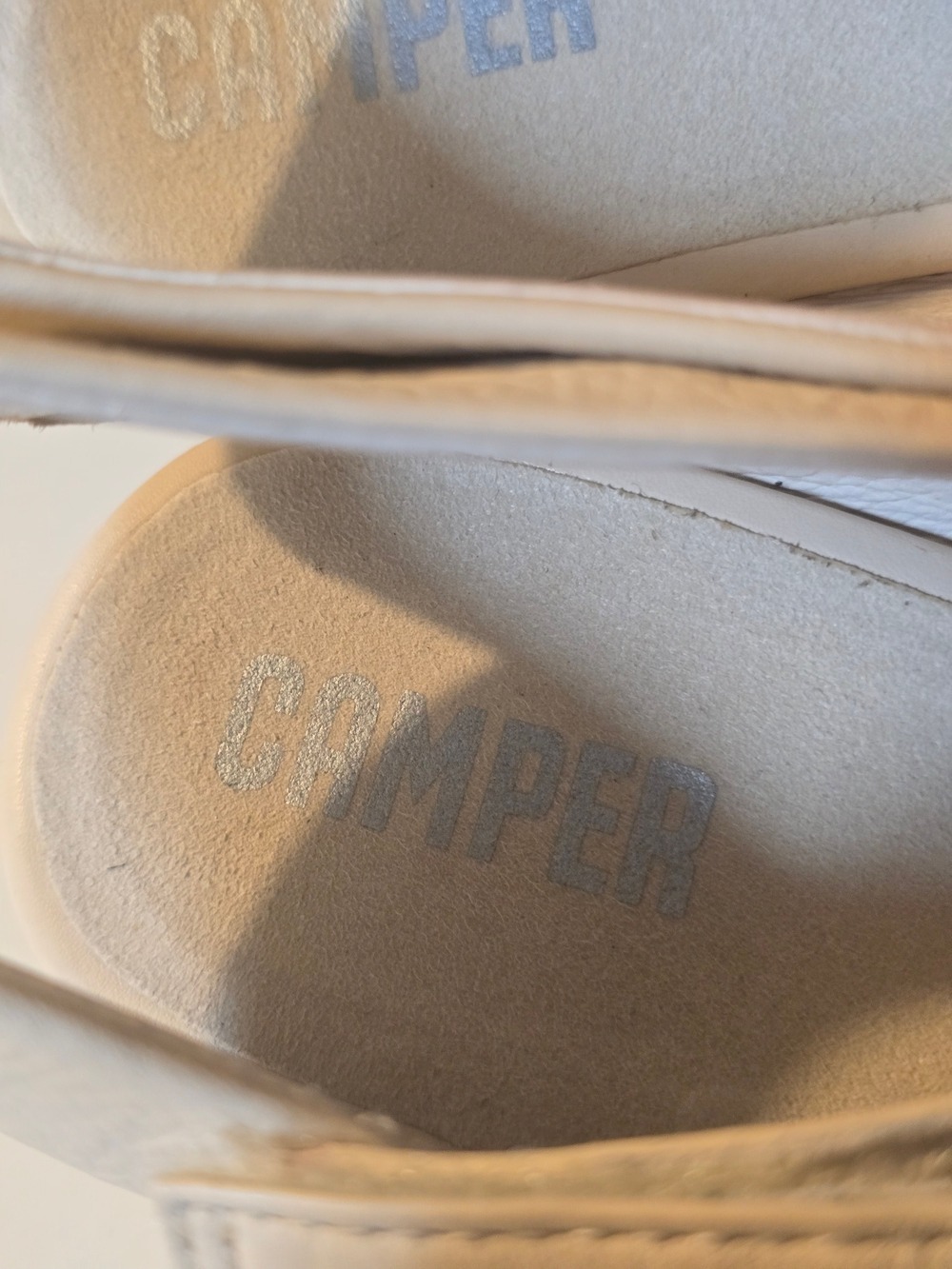 Camper White Women's Platform Leather Sandal Size 39 - Picture 6 of 11